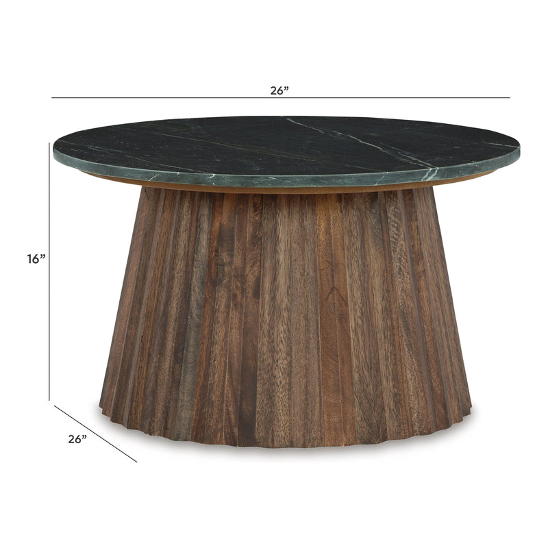 Mesa de cóctel con acento Ceilby